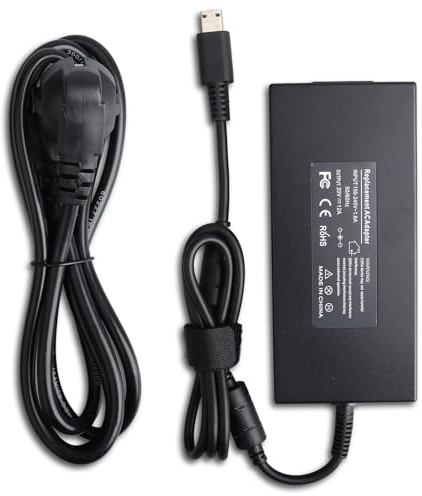 WoskjXas 240W Laptop Charger Compatible with Msi GP66 GP76 Leopard | Stealth 17 16 Studio, CreatorPro Z16 Z16P Z16HX Z17 Z17HX X17 with Power Cable