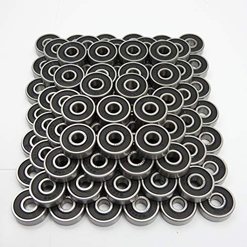 100 Stück 626 2RS Kugellager (6x19x6 mm) Miniaturkugellager
