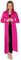 Mustwearit Womens Long Sleeve Maxi Boyfriend Cardigan Ladies Full Length Open Floaty Cardi Fuchsia Plus Size (UK 20/22)