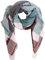 Boolavard Plaid Cashmere Feel Klassischer Weicher Luxuriöser Winterschal für Männer und Frauen (Grün/Schokolade)