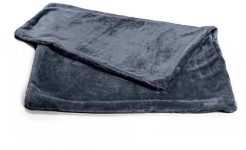 TrendPet Coco grau - Kuscheldecke für Hunde und Katzen (130x90cm)