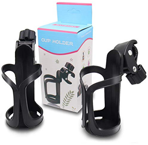Boaton 2Pcs Marine Boat Rail Cup Holder, 360° Rotated Boat Drink Holder, Poontoon Boat Bottle Holder, Pontoon Boat Accessories