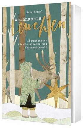 Weihnachtsleuchten - Postkartenset: 18 Postkarten für die Advents- und Weihnachtszeit