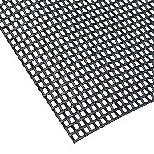 Haustiergewebe Fiberglas Insektenschutz Katzenschutzgitter Fliegengitter 130 x 150 cm in schwarz