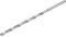 sourcing map Spiralbohrer Extra Lange Bohrer aus Hochgeschwindigkeitsstahl 8 x 250 mm
