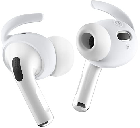 elago Ohrstöpsel-Abdeckungen für AirPods Pro 2 | Bequemer und Sicherer Sitz, Verbesserte Klangqualität, 4 Paar (Nachtglühen Blau)