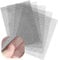 304 Stainless Steel Woven Wire Mesh, 6 Pieces Rodent Mesh Sheet, Metal Insect Mesh Sheet, Fine Wire Mesh Panels, Air Vent Metal Mesh Panels, Rodent Proofing Wire Metal Mesh for Home, Kitchen, Garden
