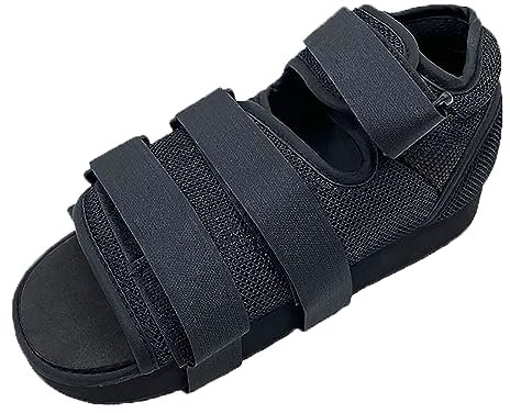 Postoperative Schuhe für gebrochenen Fuß Medizinische Walking Schuh Post-OP-Wiederherstellungsschuh Diabetiker Orthopädische Toe Ectropion Chirurgie Gipschuhe für Post Chirurgie Fraktur oder Geschwür