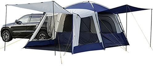 Auto-Markise, SUV-Zelt, Familien-Camping-Autozelt, Auto-Markise, Sonnenschutz, Camping-SUV-Heckzelt, universelles Heckklappenzelt für MPV, LKWs, Schrägheckmodelle und Autos