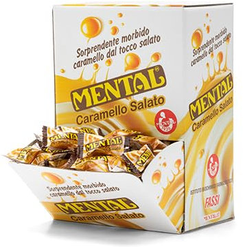 MENTAL - Confetti al caramello salato senza glutine - mangiatoia da 650g
