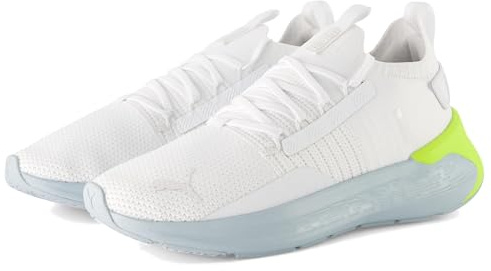 Puma Damen Softride Symmetry Fuzion WNS 310460 White-Silver Sneaker | Straßenlaufschuhe