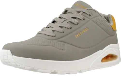 Skechers Herren UNO - Tailored AirSneaker | Freizeitschuh, luftgekühlter Memory-Schaum, Skech-Air, Schnürschuh