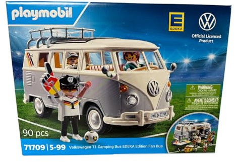 PLAYMOBIL 71709 VW T1 Fan Bus, Special Edition EDEKA zur Europameister 2024