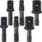 Rawolp 48-32-5023 Insert Socket Set for Milwaukee Tool Accessory Shockwave Impact Hex Shank Socket Adapter Set，1/4，3/8，1/2 inch impact driver bit set Holds Sockets ，Pack of 6