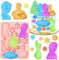Froze Molde de Silicona, Molde para Galletas Froze, Molde de Fondant Els, Molde para Cupcakes Els, Molde para Chocolate 3D, para Gelatina, Decoración Pasteles, Chocolate, Jabón