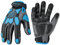 HANDLANDY Guanti antivibrazioni da uomo resistenti agli urti, guanti da lavoro imbottiti Grip Heavy Duty (blu, XL)