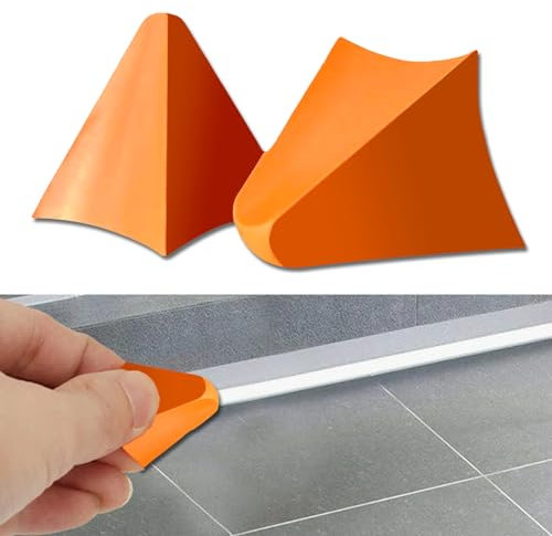 2Pcs Silicone Seam Tool,3 in 1 Silicone Caulking Tool,Silicone Smoothing Tool Versatile Caulk Finishing Tool Reusable Caulking Applicator Finishing Tool for Kitchen Bathroom Joint