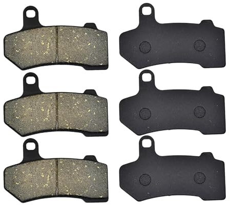 Bremsbeläge vorn und hinten Für Straße Für König Für Straße Für Straße Für Glide Für Electra Für Glide Für FLHR Motorrad Vorne Hinten Bremsbeläge Disks Bremsbeläge vorn(3 pair)