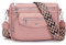 YISUOHOOM 7 Farben Umhängetasche Damen Klein 2025 Crossbody Bag Kleine Handtasche Damen Rosa Schönes Geburtstagsgeschenk für Frauen