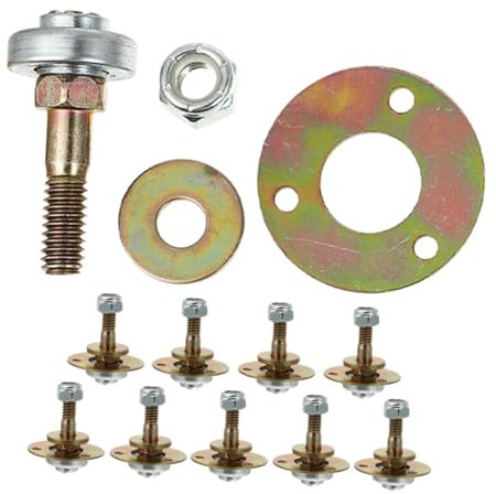 SOESFOUFU Möbelbeschläge-lager 10er-set X 55 Mm Für Schaukelstühle Gleiter Leichtgängiges Rollen