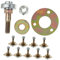 SOESFOUFU Möbelbeschläge-lager 10er-set X 55 Mm Für Schaukelstühle Gleiter Leichtgängiges Rollen