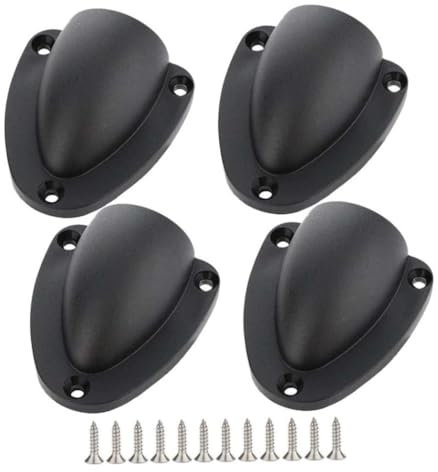 Pesoncarl Marine Wire Cable Vent Cover Boat Clamshells Ventilator Vent Plastic Wiring Caps 4PCS, Vents Deck Plates