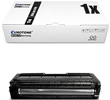 1x Eurotone Toner für Ricoh SP C 250 sf SFw e DN ersetzt 407543 Schwarz Black