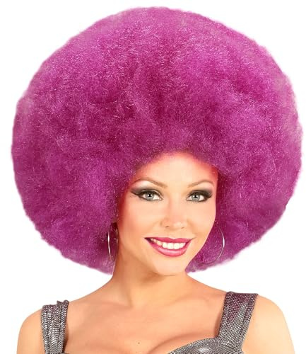 W WIDMANN MILANO Party Fashion - Riesen Lockenperücke | Für Damen und Herren, voluminöser Look für Karneval, 70er und 80er Jahre Partys, Karneval, Halloween