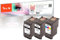 Peach C545/546 Spar Pack Plus Druckköpfe XL (2xBK, C) ersetzt Canon PG-545XL*2, CL-546XL, 8286B001*2, 8288B001 für z.B. Canon Pixma MX 495, Canon Pixma TR 4550, Canon Pixma MG 3050