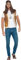 Smiffys Hippie-Weste, Unisex, Braun, mit CND-Aufdruck & Pelzbesatz