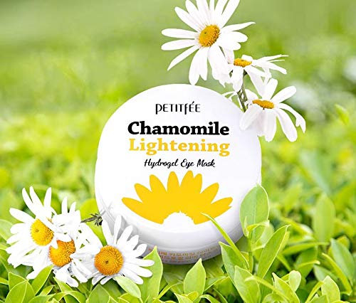 [Petitfee] Chamomile Lightening Hydrogel Eye Mask 84g 60Pcs