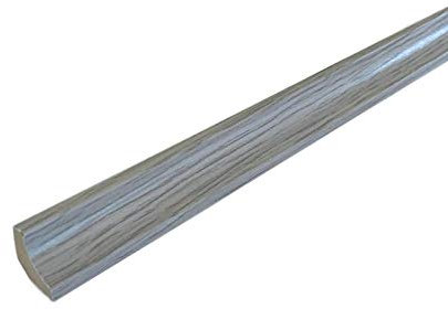 Laminate Scotia Floor Beading 2.4m x10 Lengths (Grey Oak)