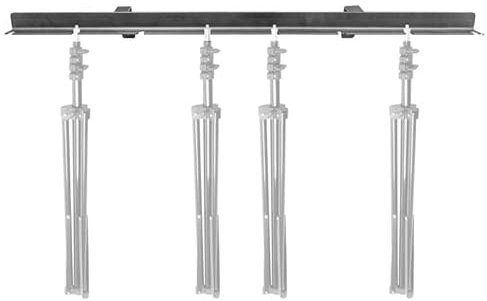 Pixapro 120cm Heavy Duty Wall-Mountable Light Stand Holder Photography Lighting C Stand Projector Video Webcam Mini Ring Light Streaming Studio Screen Boom Arm