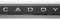Volkswagen 2K7853687A2ZZ Schriftzug Caddy Aufkleber Emblem Heckklappe Logo Modellbezeichnung chrom glänzend, Länge: ca. 32.5 cm