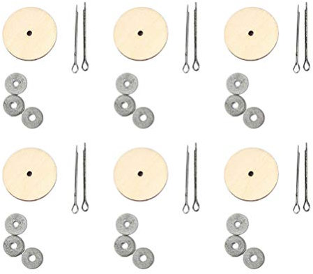 EXCEART 20satz Holzpuppen Gelenk Zubehör Rotierbare Gelenke Für DIY Puppenherstellung Silber Flexibel Für Lebendige Von Teddybären Und Plüschspielzeug