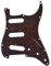 Dopro Schlagbrett für American Fender 62 Strat ST SSS, 11 Loch Vintage Pickups mit Schrauben für American Fender 62 Stratocaster Red Tortoise