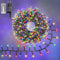 Ollny 15m Lichterkette außen 1000 LEDs, Lichterketten mit 8 Modus und Timer, Cluster Lichterkette IP44 wasserdicht mit Stecker, für Weihnachtbaum Hochzeit Party (bunt)