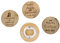 Regalo Grabado - 6 Abridores Personalizados de Madera de Bambú | Abrebotellas Magnetico | Abrebotellas con Grabado Láser Único para Bodas, Comuniones, Bautizos | Unidades (6)
