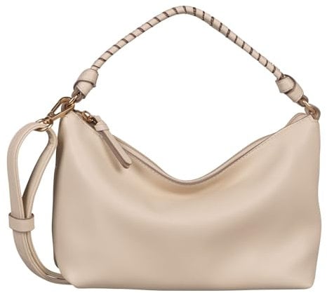 Gabor bags Lela Damen Hobo Bag Schultertasche Mittelgroß Weiß