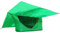 Hängematte Outdoor Camping Shelter Baumzelt mit Netz Hängemattenzelt Anti-Mücken-Hängezelt Stuhl Camping Outdoor-Möbel, Grün