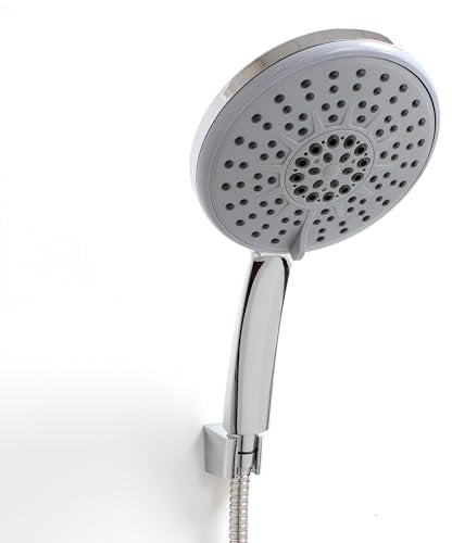 ECOSPA 6 Mode Extra Large Shower Head • 150mm Powerful Handheld Spray • Universal Fit for Bath & Shower