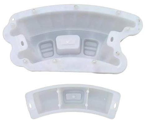 harayaa Round Concrete Block Brick Mold Multifunctional Paving Mold Sturdy Plaster Mold Easy to Use Handmade for Courtyard Walkway