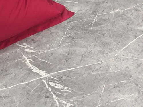 PVC Bodenbelag Vinylboden in Marmor Optik,hell, Zuschnitt (2m breit / 3,5m lang)