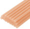 sourcing map 30pcs Mini Hot Glue Gun Sticks 7mm x 100mm High Sticky Small Hot Glue Sticks for Glue Gun, Glitter Orange