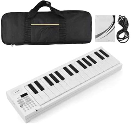 Kcvzitrds 61-Key Foldable Electronic Piano Multifunctional Electronic Piano Keyboard with LED Display Digital Piano