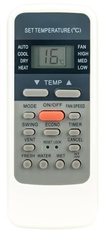 R51I4/BGE R51I4/BGCE Replacement AC Remote Control Suits for Midea Goodman Miller TGM Split Inverters Air Conditioner RG51I39/BGEFU RC51/24/RGEU1 R51/BGCE R51/BGE R51/C R51/CBGE R51/CE R51/E R51C R51D