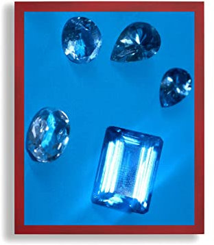 Bilderrahmen Topas | 50x70 cm | Bordeaux Rot | klares Kunstglas | Poster Puzzle Diamond Painting Drucke