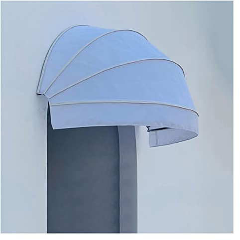 Outdoor Retractable Roof Pergola with UV Protection Dome Canopy Easy Install for Patio and Front Door