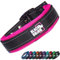 Black Rhino Dog Collar - Heavy-Duty Adjustable and Reflective Waterproof Dog Collars - Soft Neoprene Padded Dog Collar Suitable for All Breeds - Ideal Fit for Active Dogs - Medium, Pink and Black