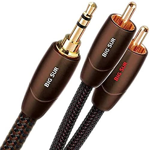 AudioQuest 8m Big Sur 3.5mm - 2xRCA Audio Cable - Black